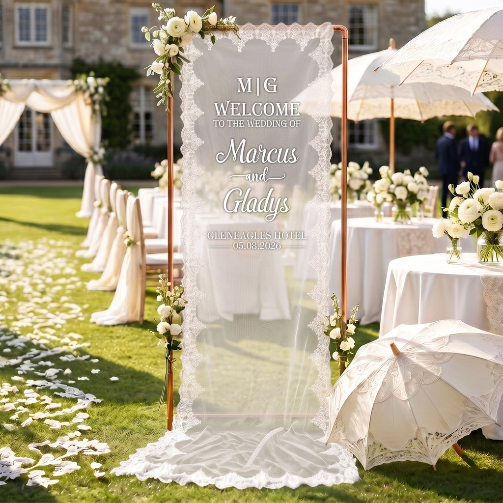wedding sign