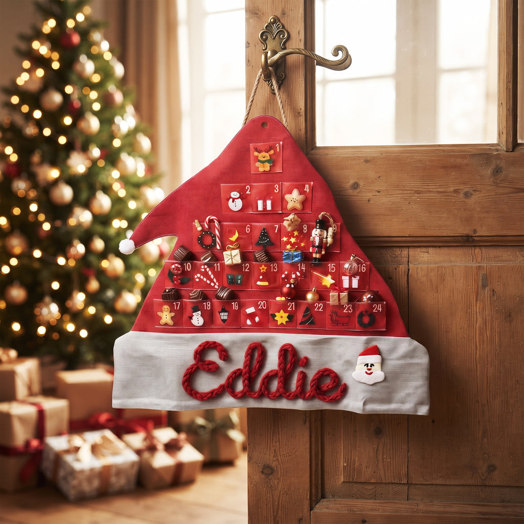 Personalized Fabric Advent Calendar with Pockets