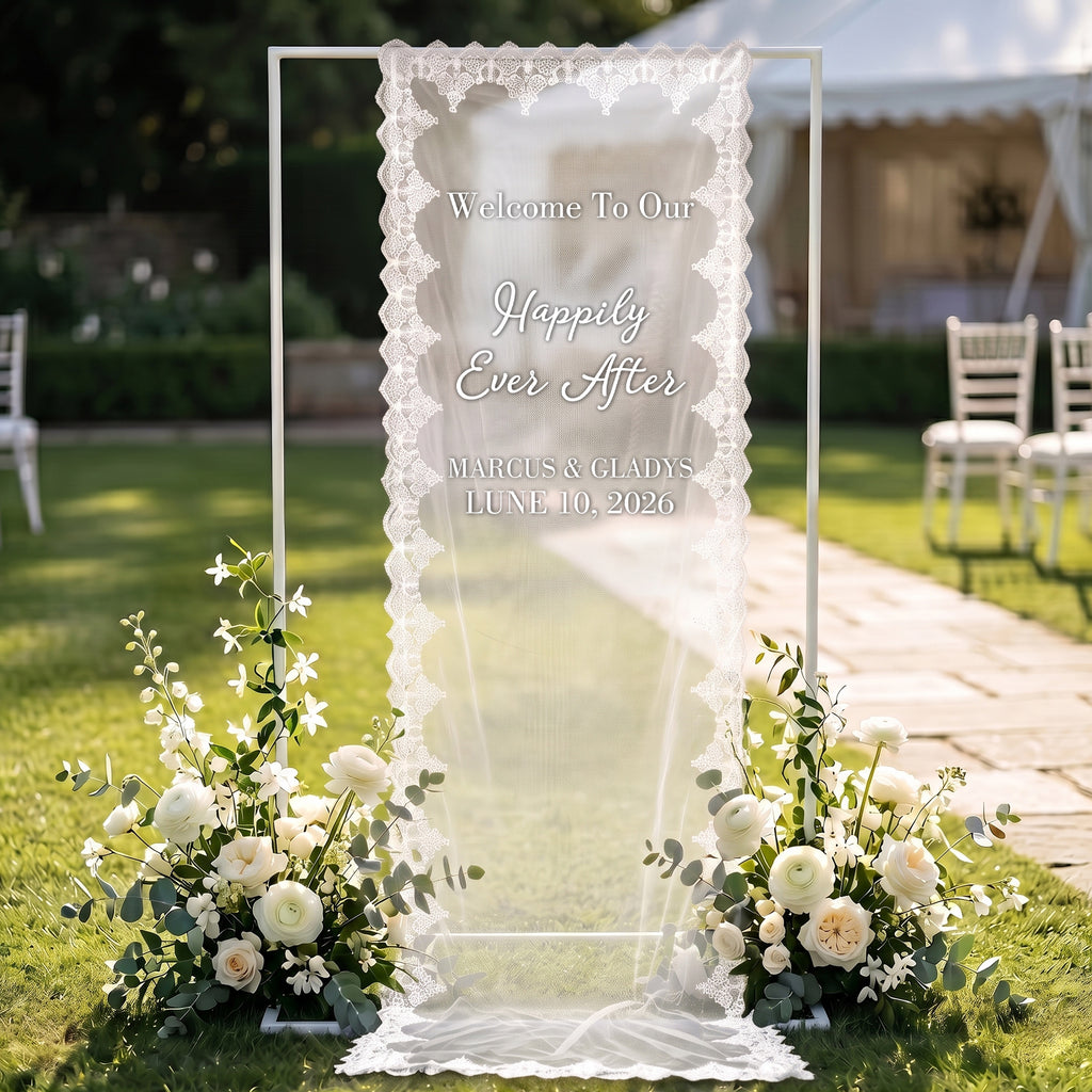 wedding sign