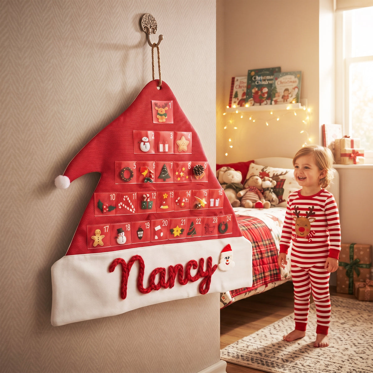 Personalized Advent Calendar with Yarn Name