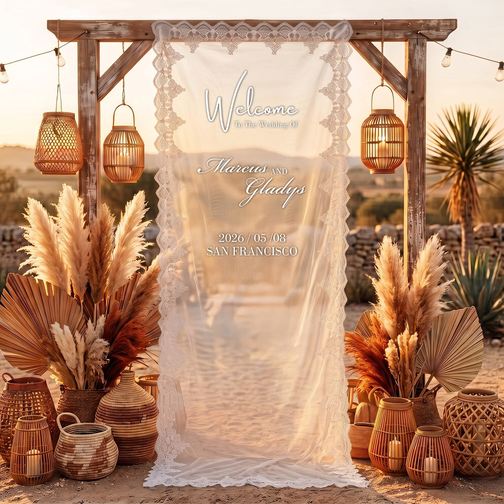wedding sign