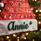 Personalized Fabric Advent Calendar with Pockets