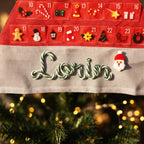 Personalized Fabric Advent Calendar with Pockets
