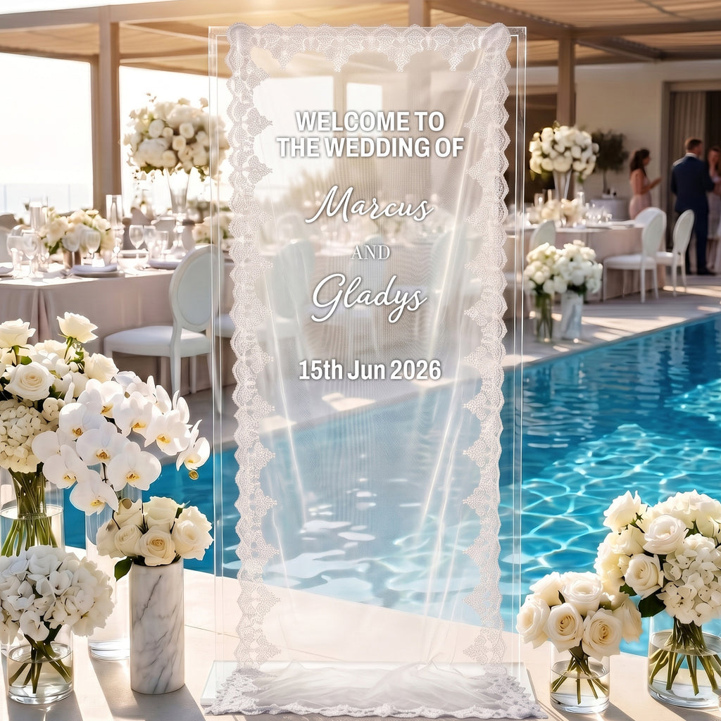 wedding sign