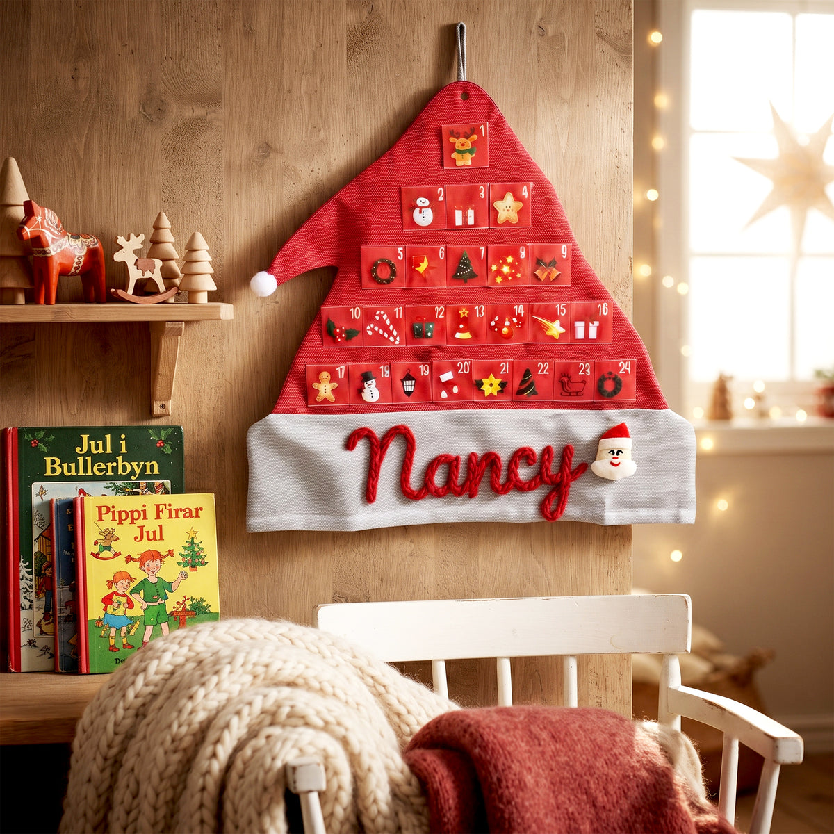 Personalized Advent Calendar with Yarn Name