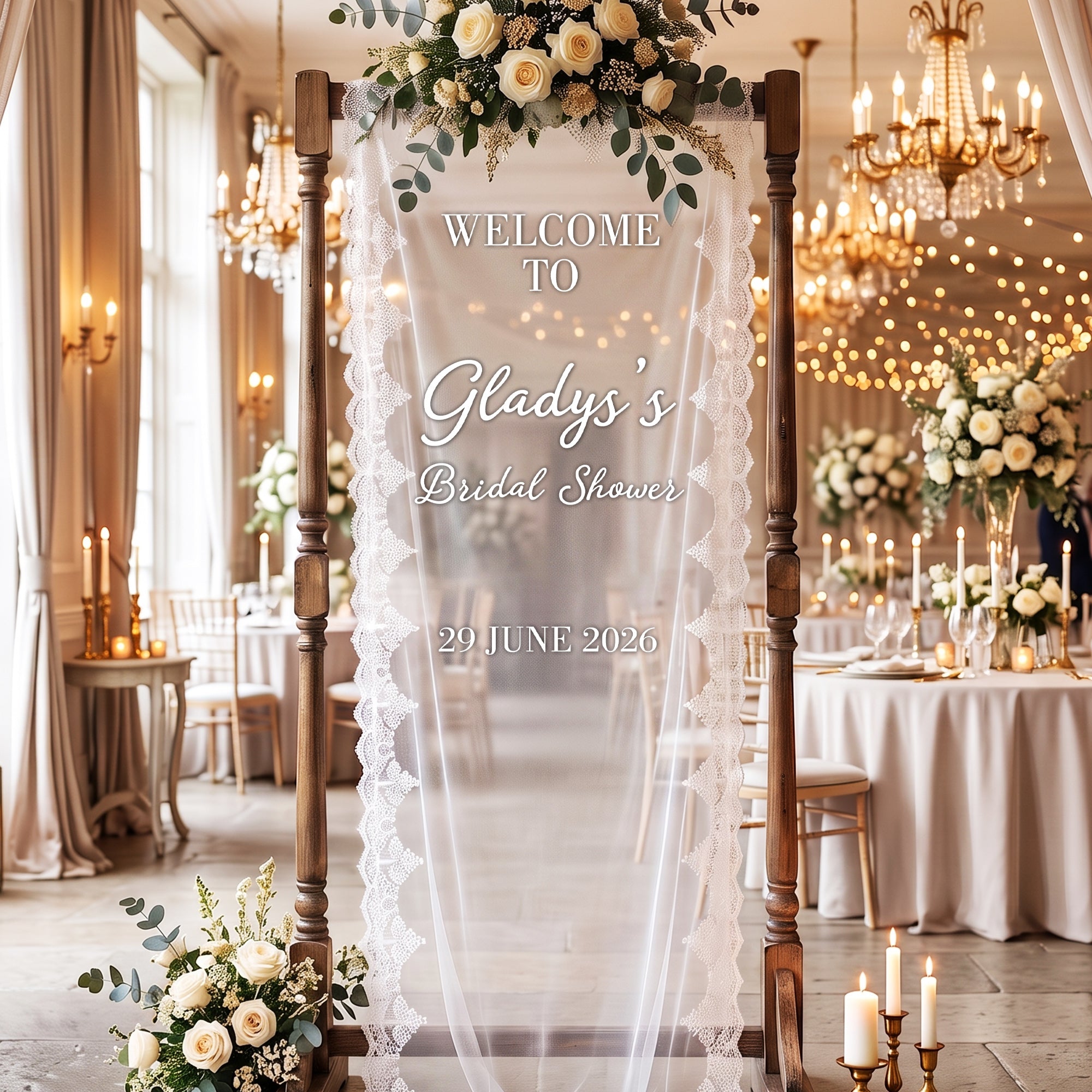 wedding sign