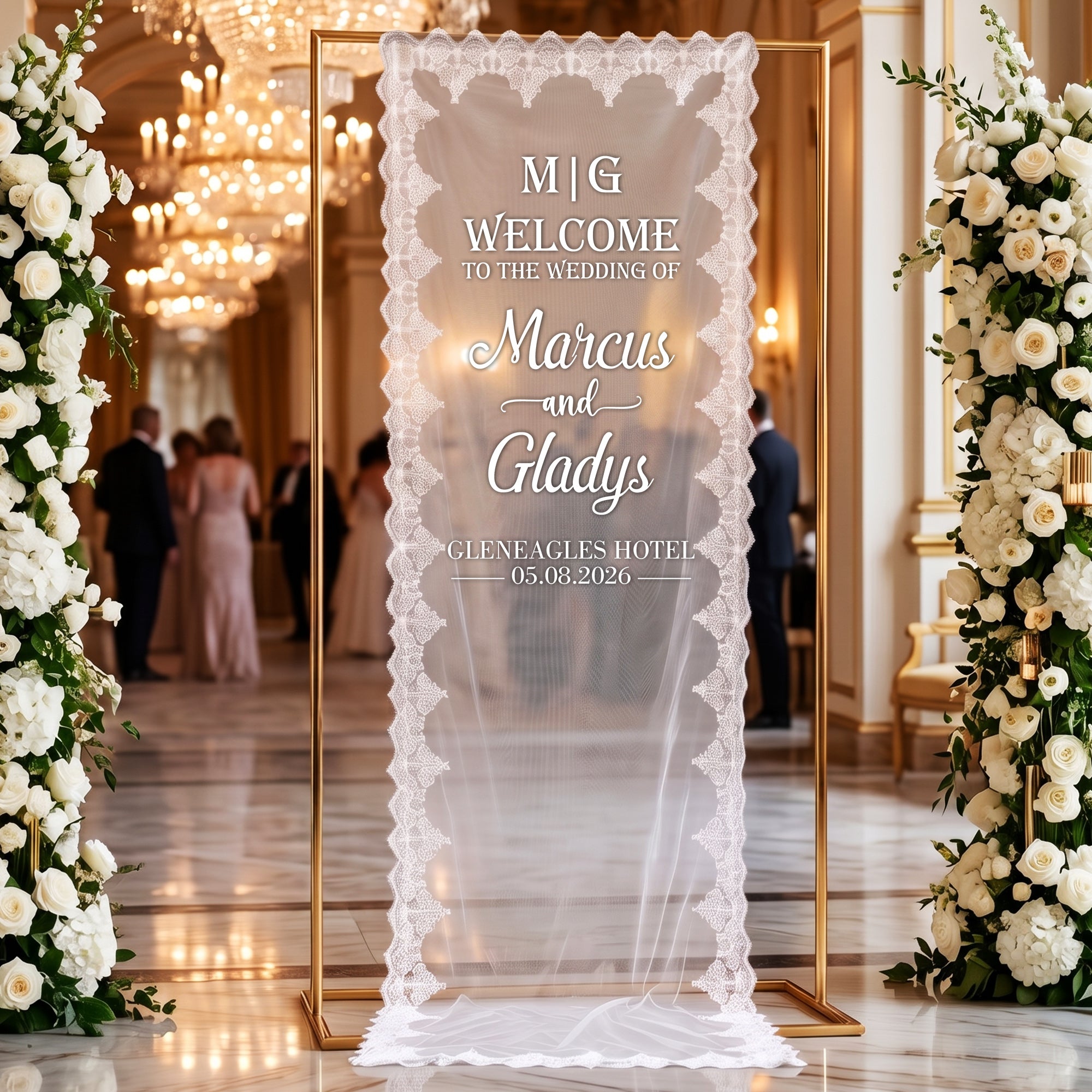 wedding sign
