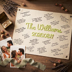 Custom Wedding Sign-In Banner