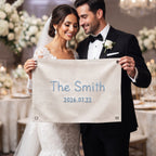 Yarn Name Guest Book with Wedding Date