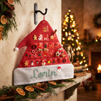 Personalized Fabric Advent Calendar with Pockets