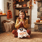 Custom Ghost Trick or Treat Bag