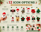 Personalized Santa Hat Advent Calendar