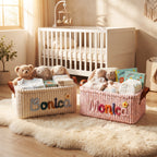 Personalized Dog Toy Basket