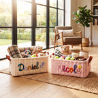 Custom Pet Toy Storage Basket