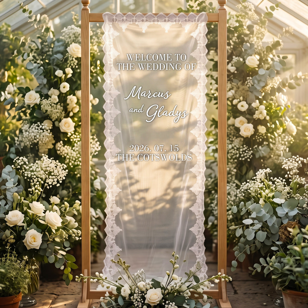 wedding sign