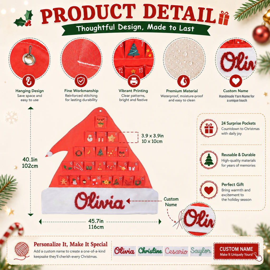 Personalized Christmas Advent Calendar