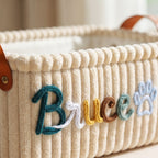 Personalized Dog Toy Basket