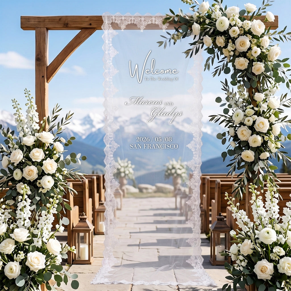 wedding sign