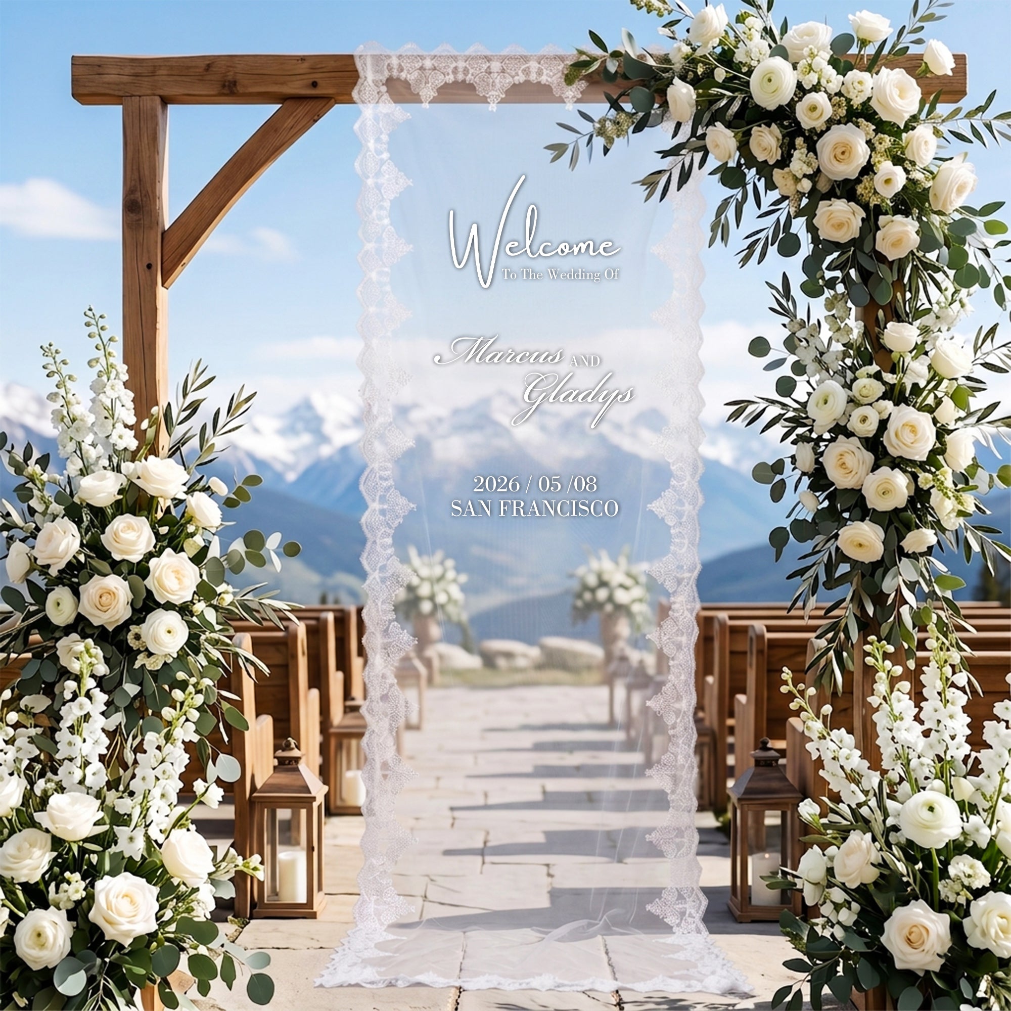 wedding sign