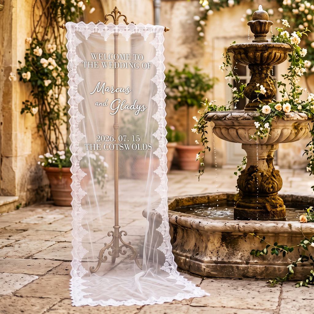 wedding sign