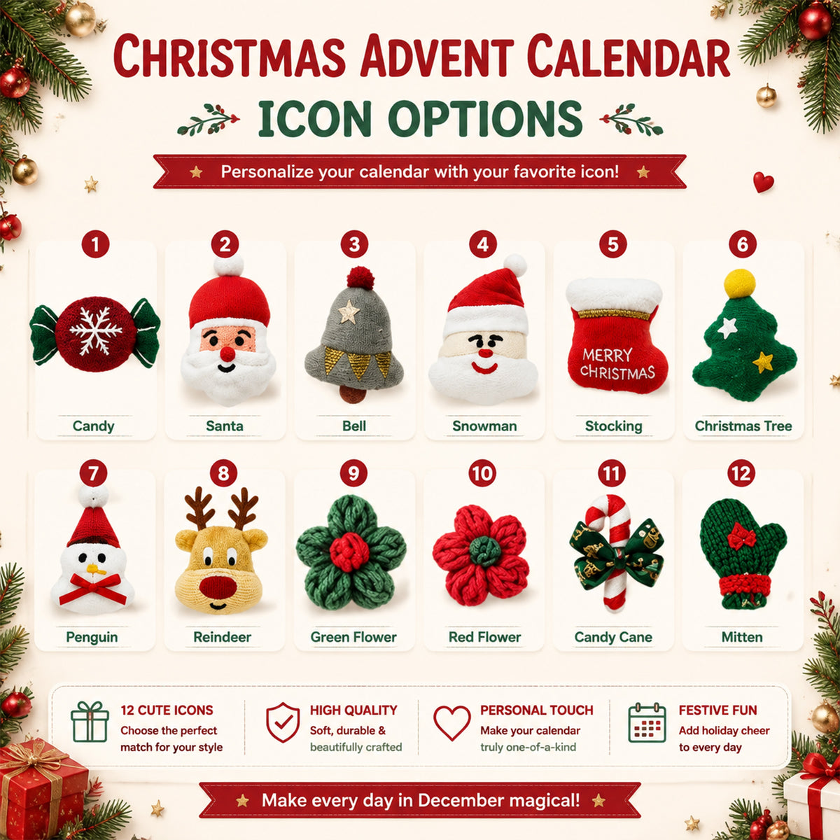 Custom Family Advent Calendar