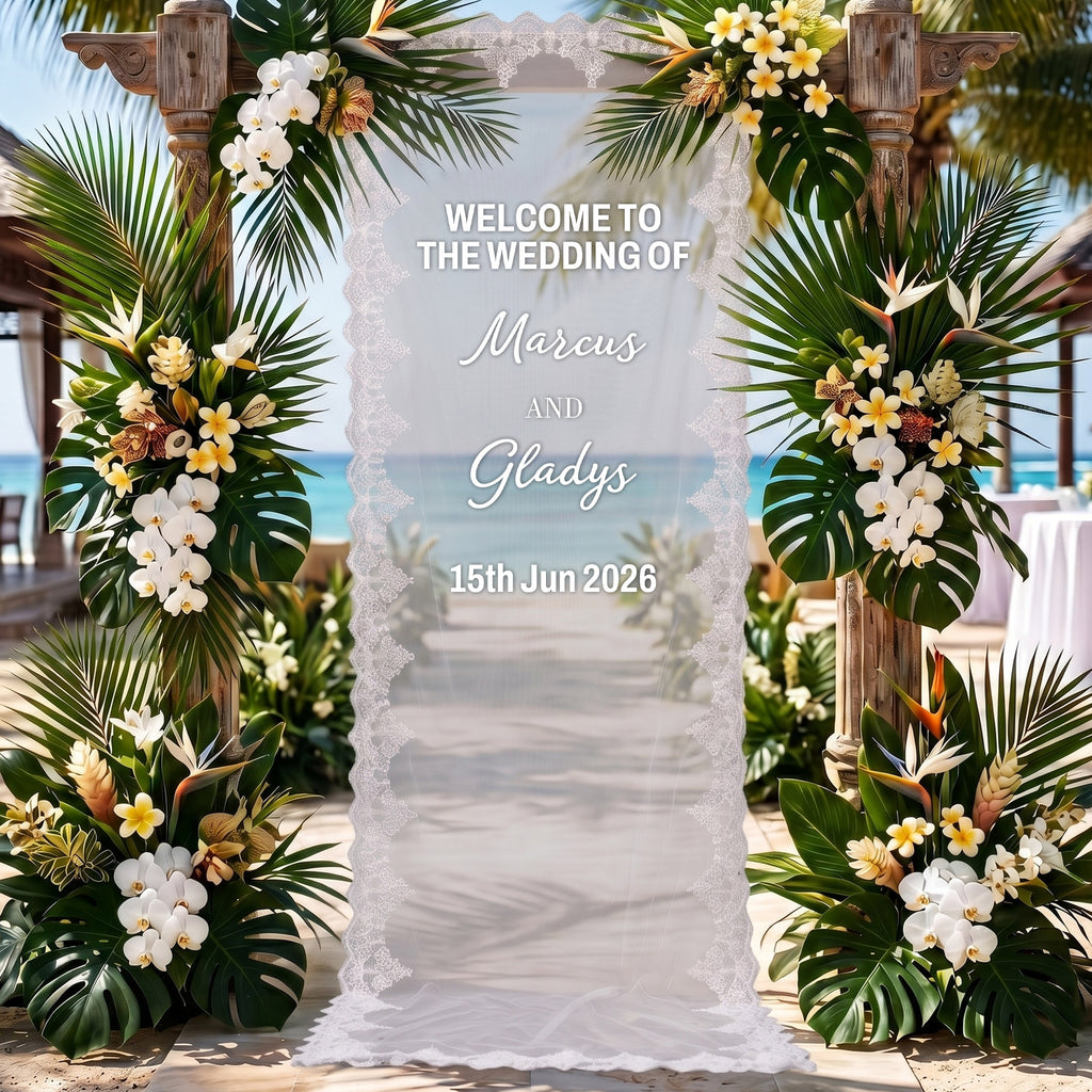wedding sign