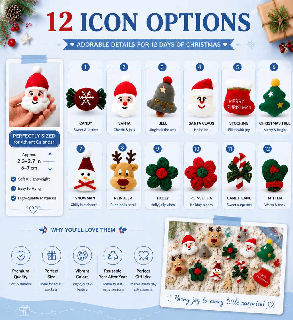 Personalized Advent Calendar with Yarn Name