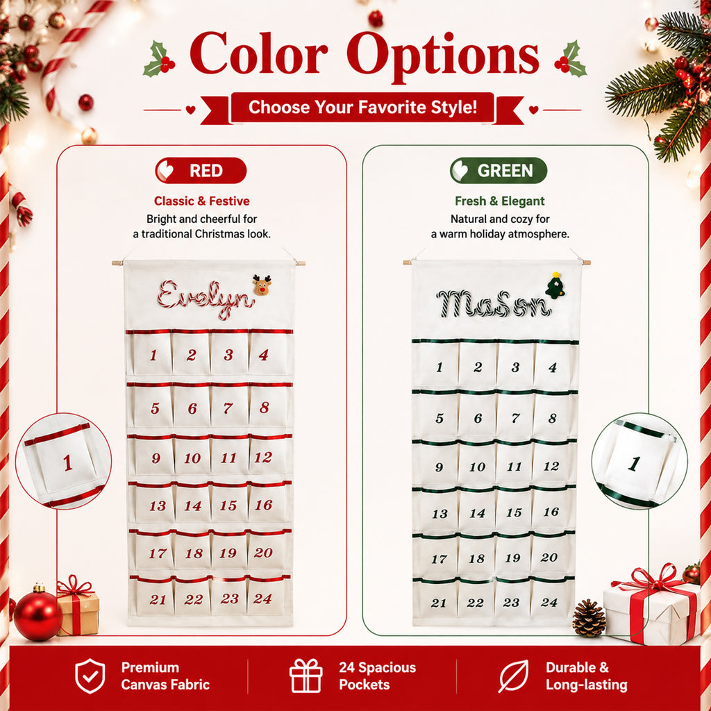 Reusable Christmas Advent Calendar