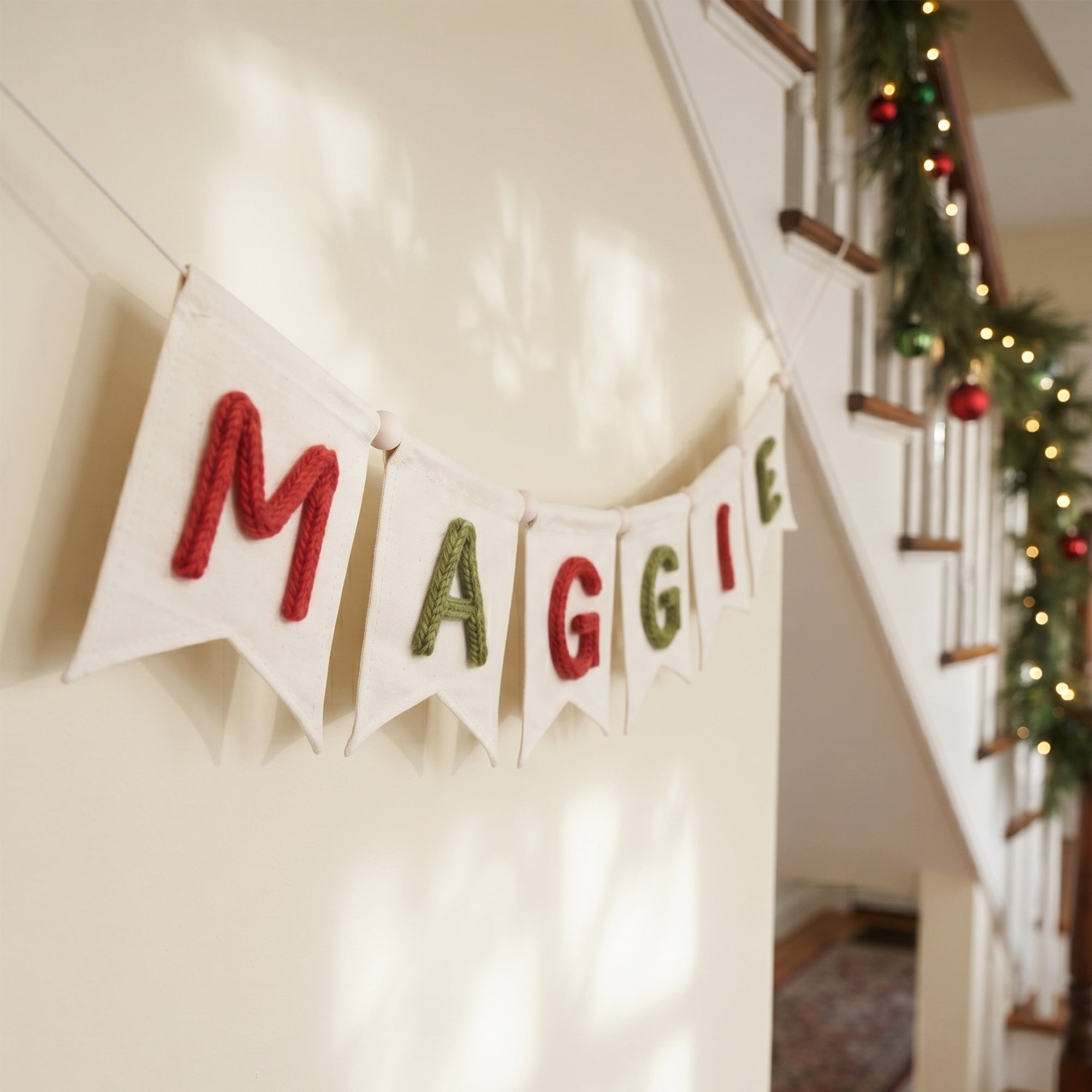 Christmas Name Banner