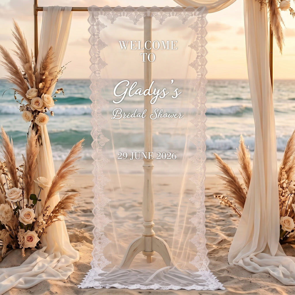 wedding sign