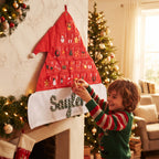 Personalized Santa Hat Advent Calendar