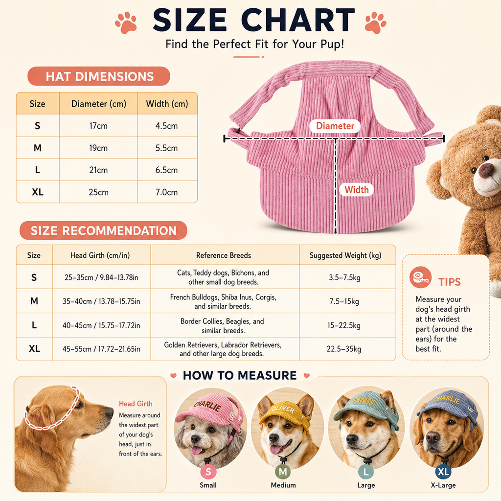 Personalized Puppy Cap