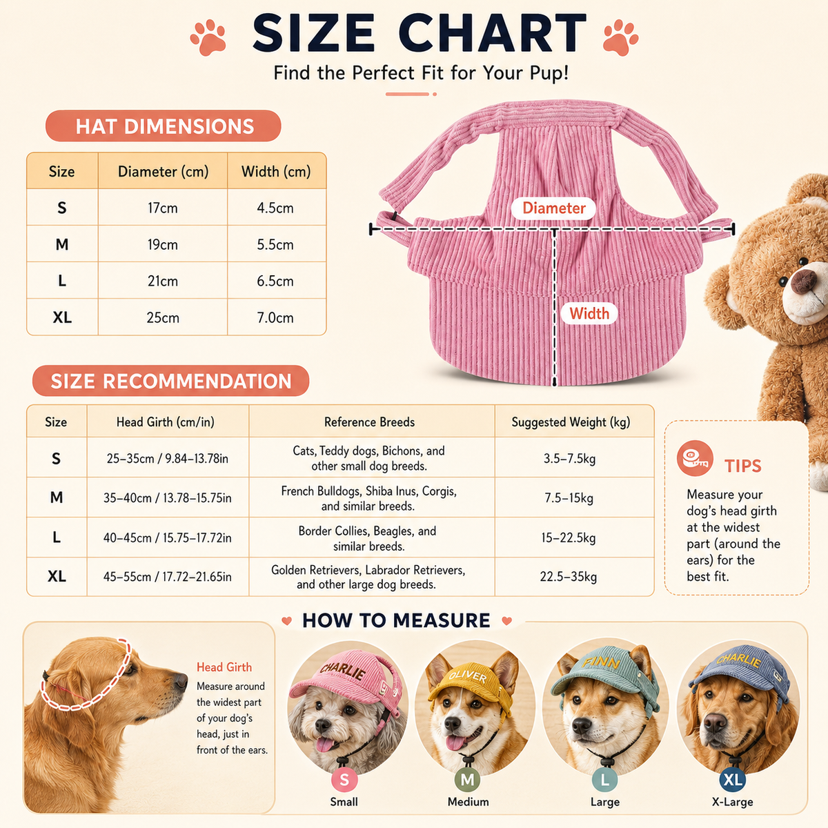 Personalized Puppy Cap