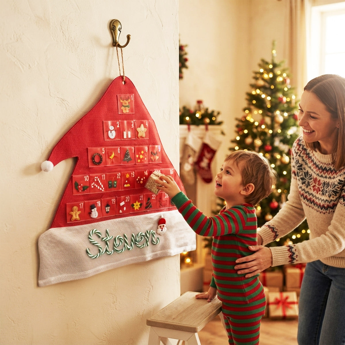 Personalized Advent Calendar with Yarn Name