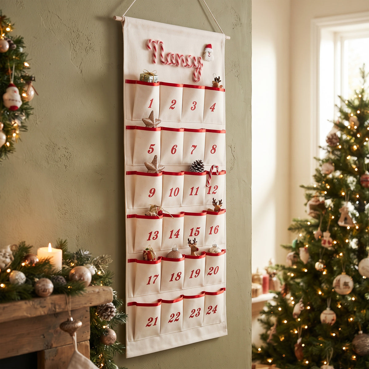 Reusable Christmas Advent Calendar