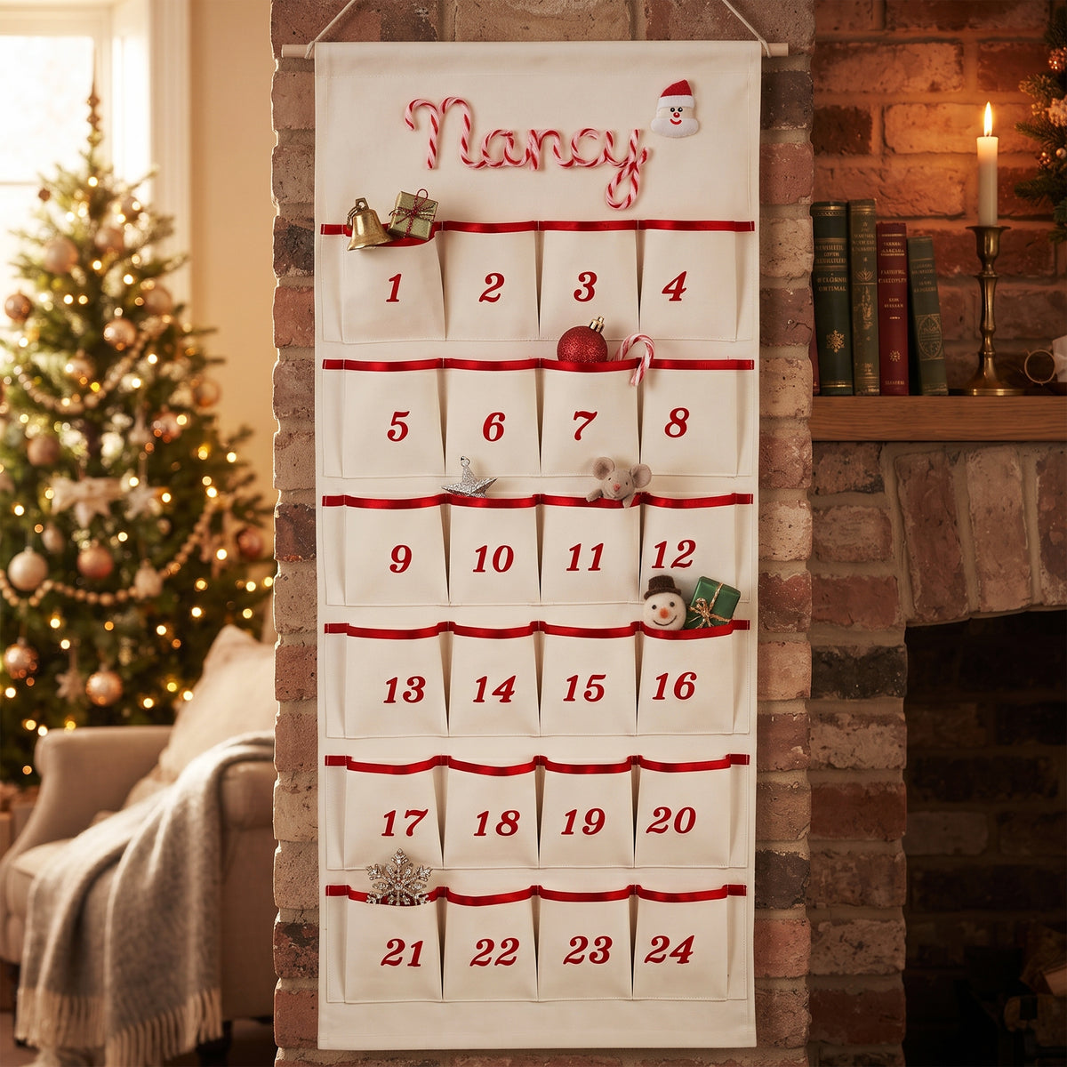 Reusable Christmas Advent Calendar