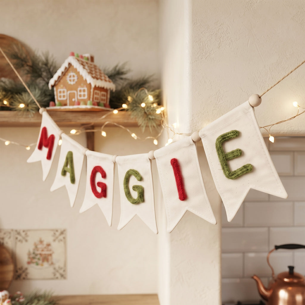 Christmas Name Banner
