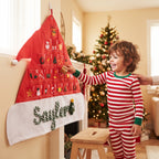 Personalized Santa Hat Advent Calendar