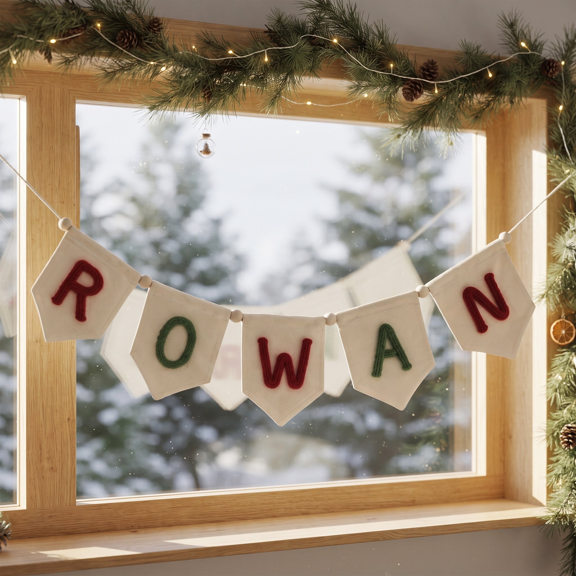 Christmas Name Banner
