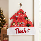 Personalized Santa Hat Advent Calendar