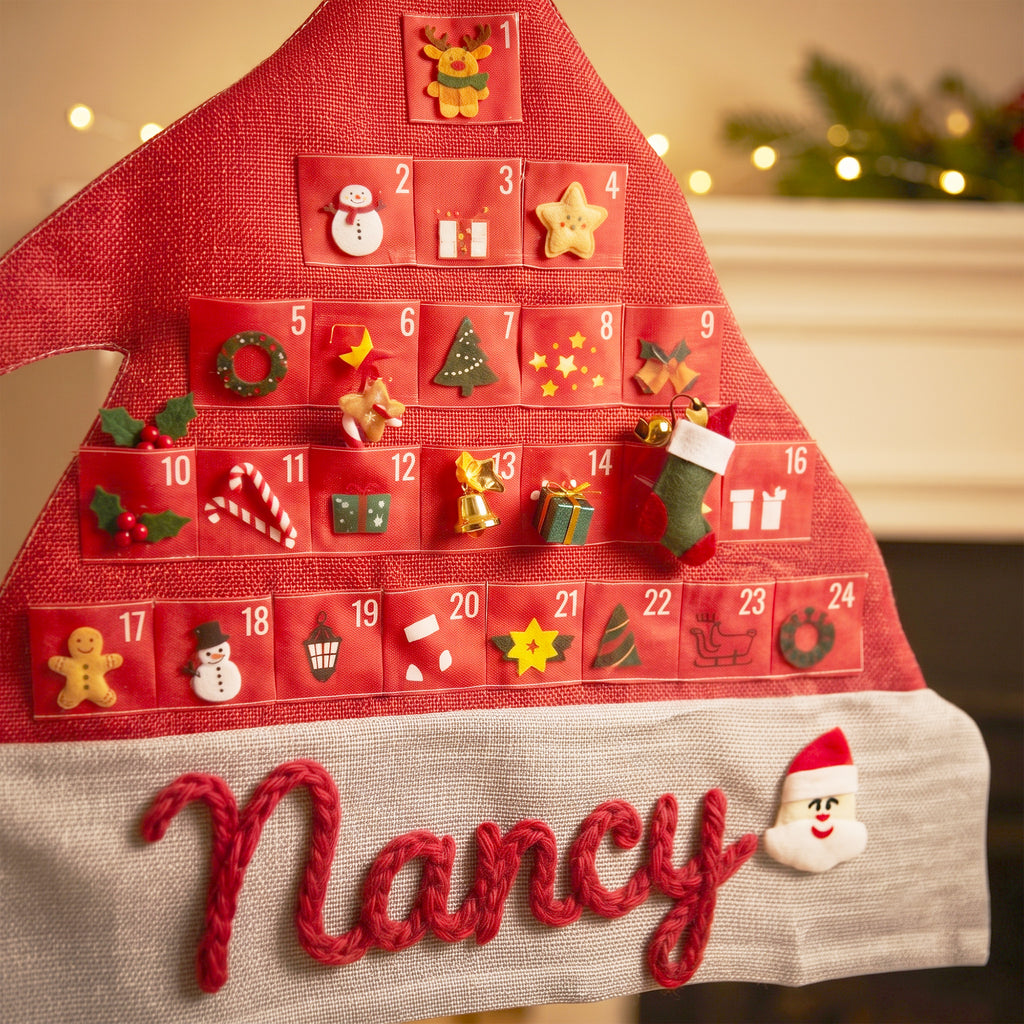 Personalized Advent Calendar with Yarn Name