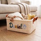 Custom Pet Toy Storage Basket